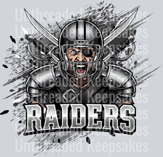 Raiders DTF Transfer