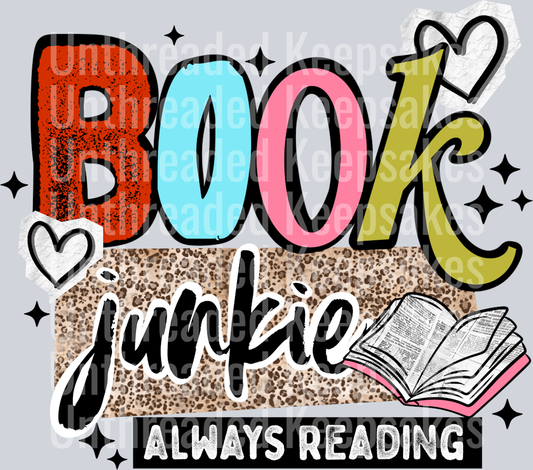 Book JunkieDTF Transfer