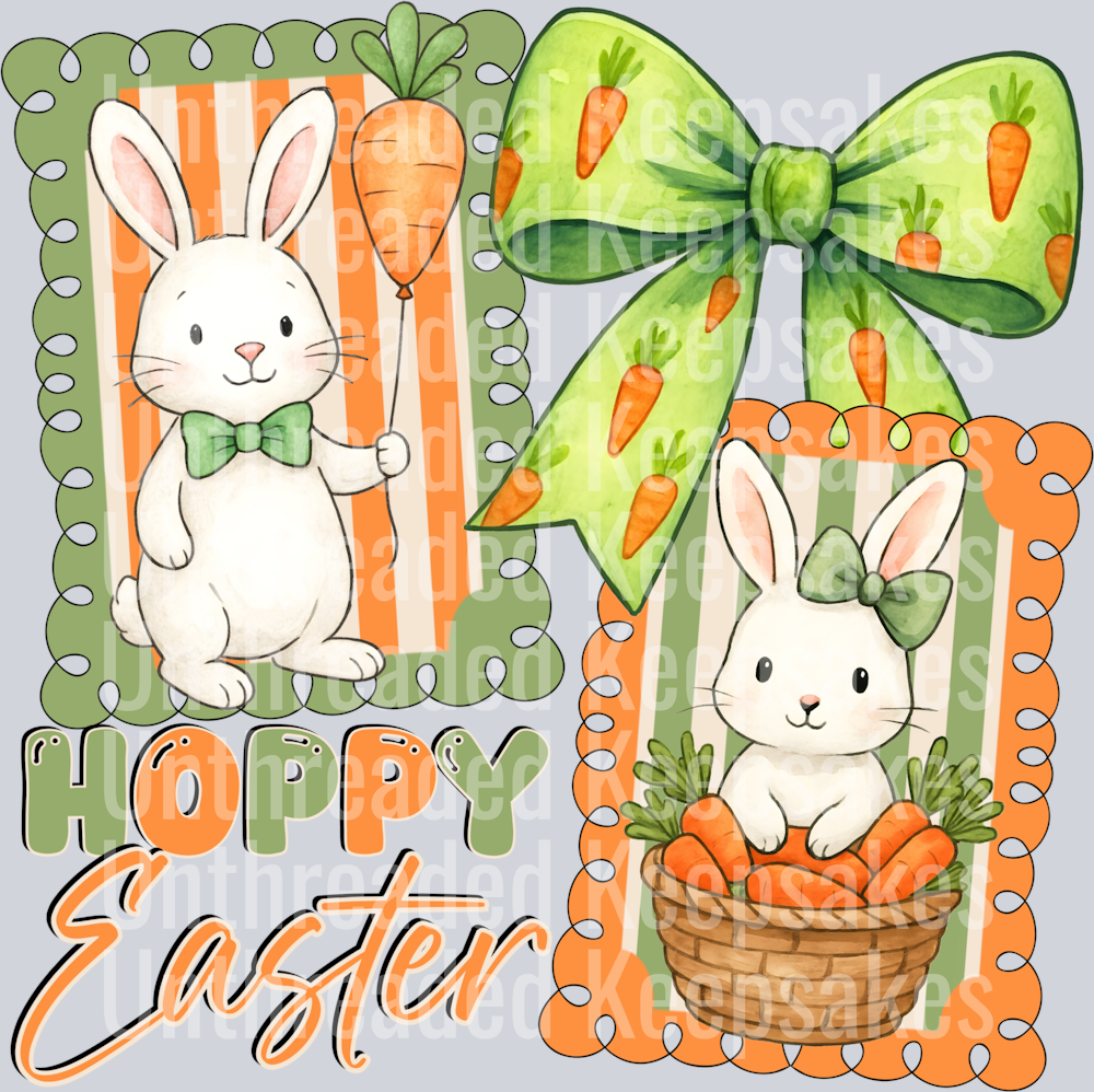 Hoppy Easter DTF Transfer