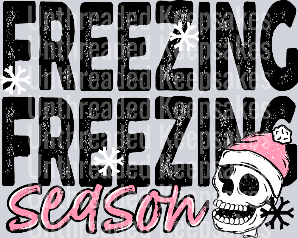 Freezing freezing seasonDTF Transfer