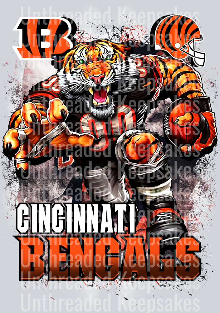 Bengals DTF Transfer