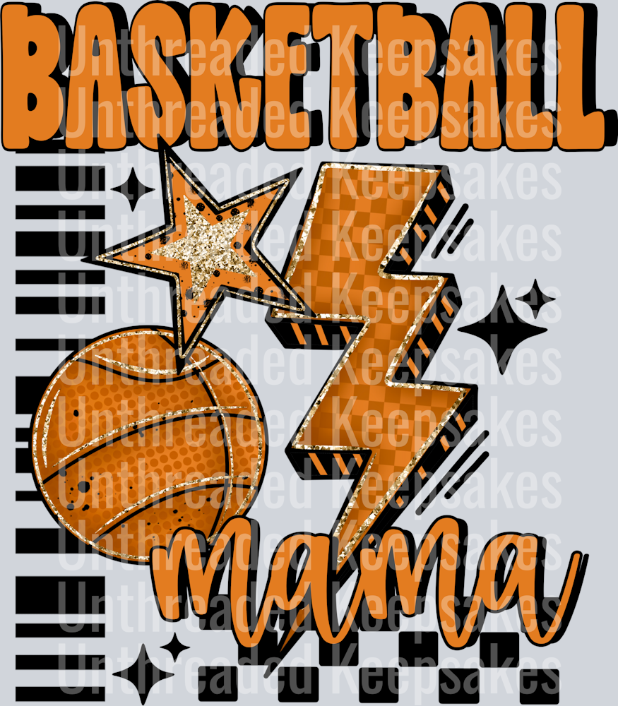 Basketball_Mama DTF Transfer