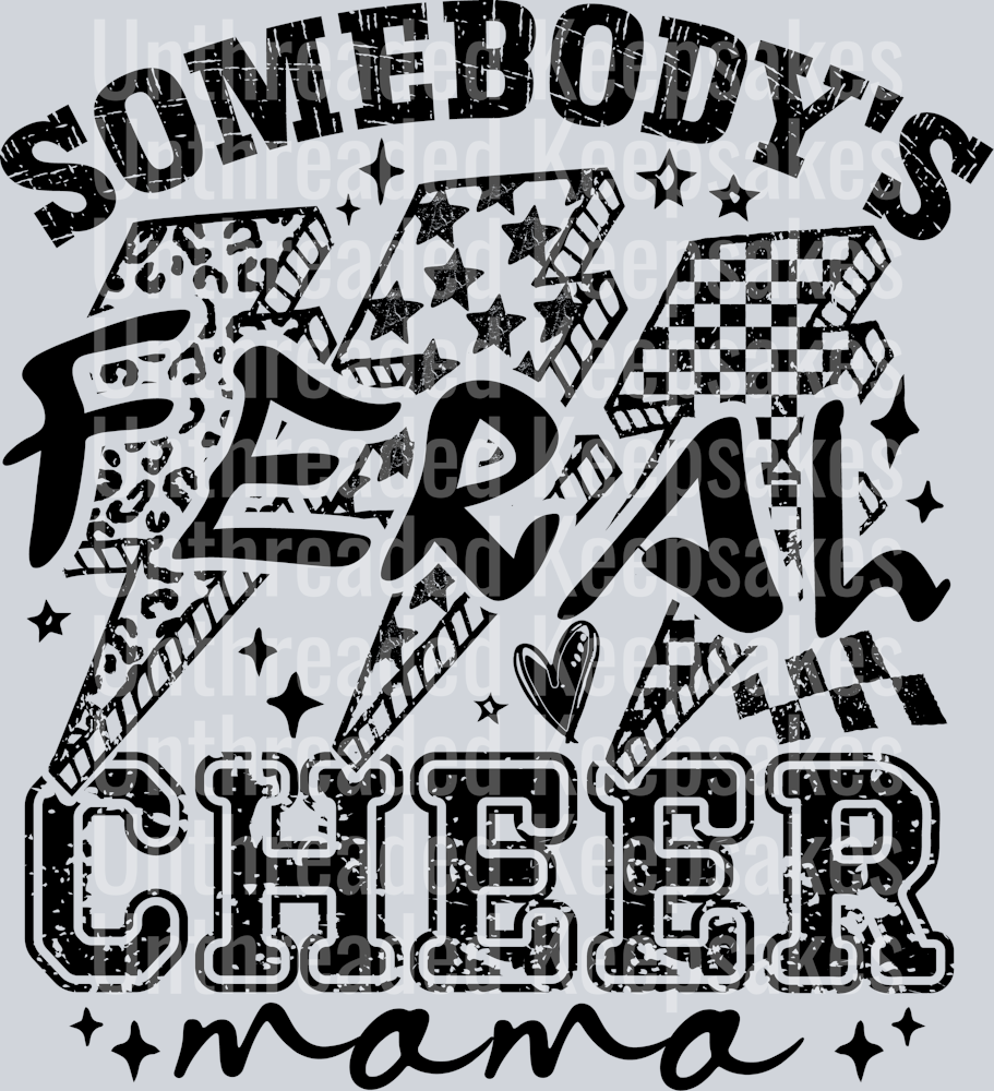 FeralCheerMama1-DTF Transfer