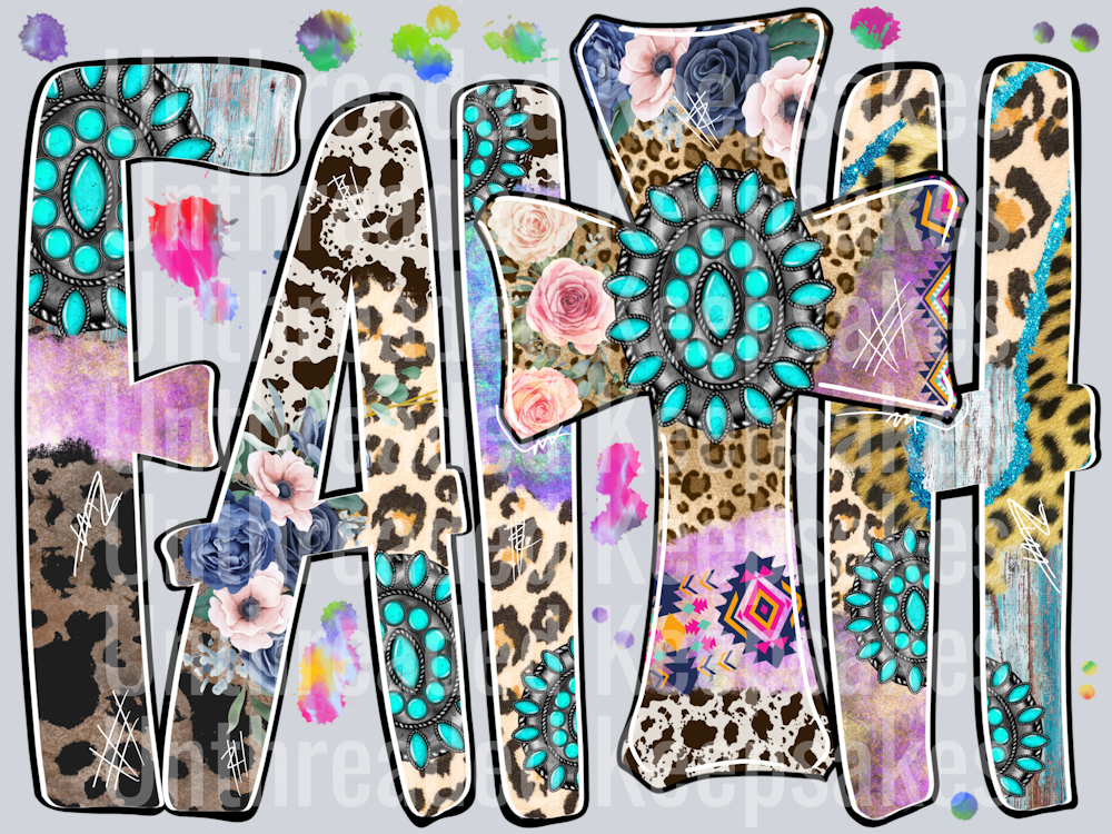 FaithWestern DTF Transfer