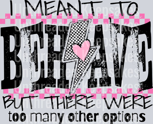 Behave1-DTF Transfer