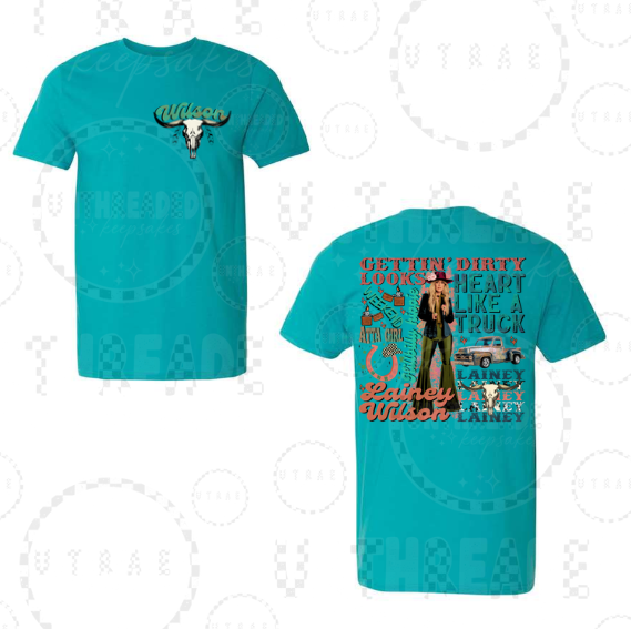 Wildside country music graphic T-shirt - size Medium