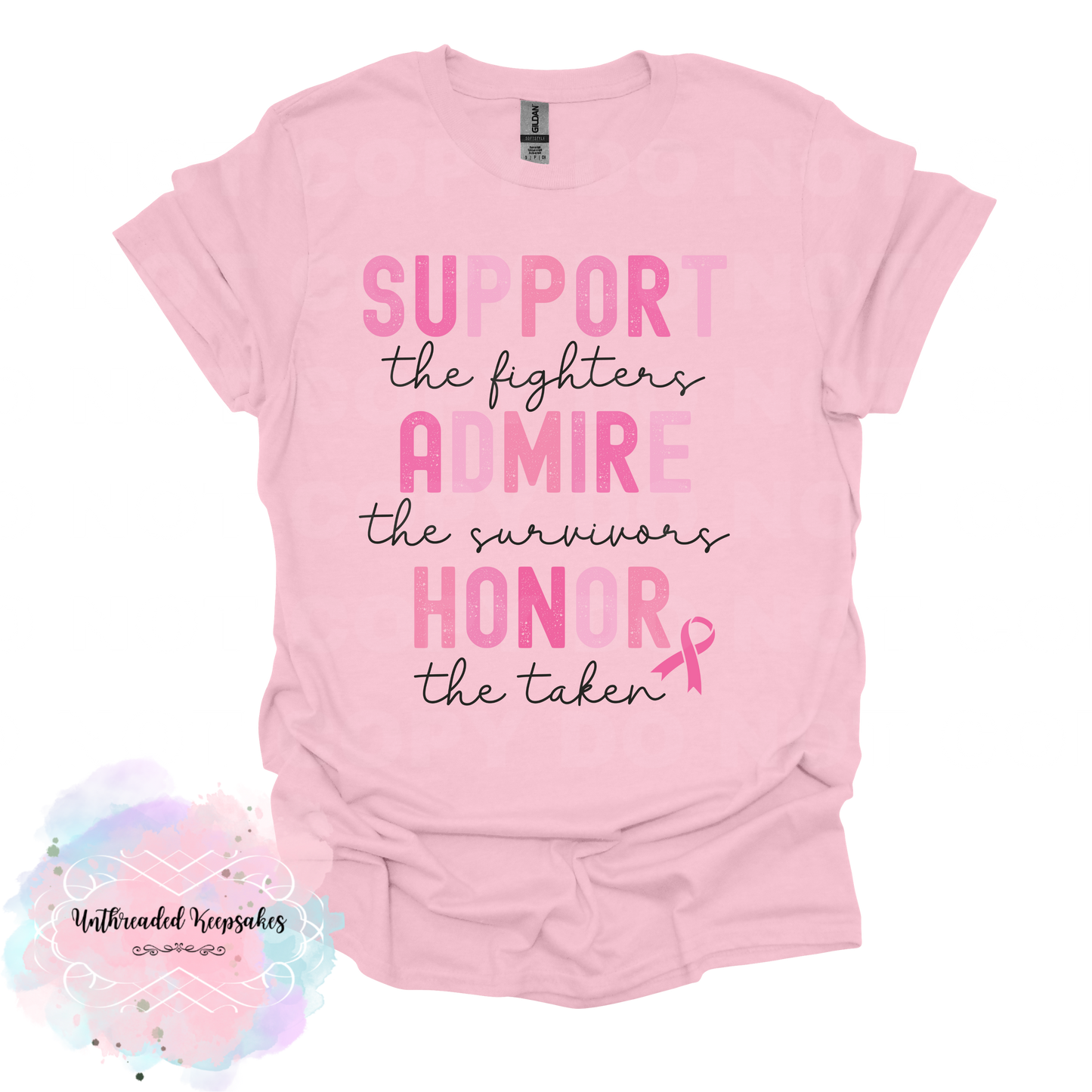 Support The Fighters Breast Cancer T-shirt